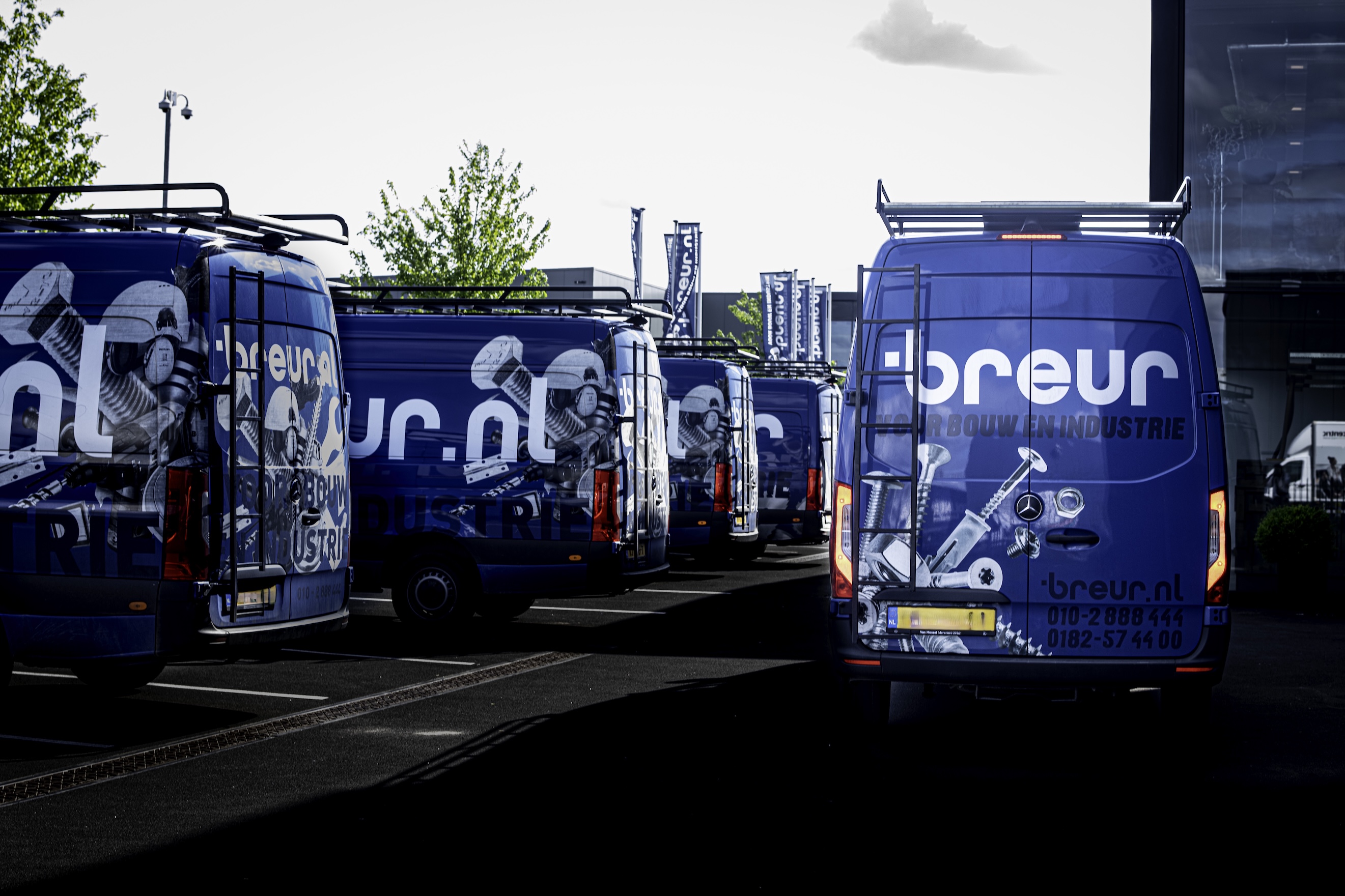 Voertuigbelettering Breuer